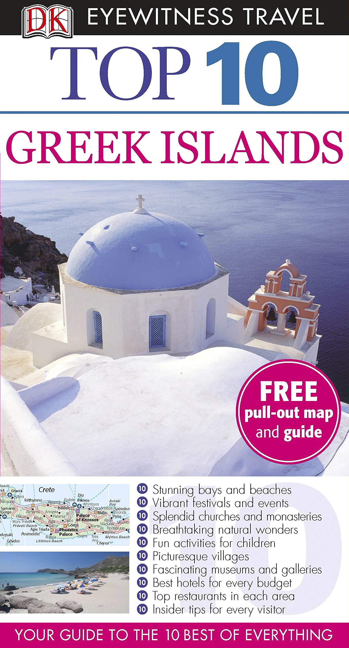 DK Eyewitness Top 10 Travel Guide: Greek Islands Leisure, Home & Garden