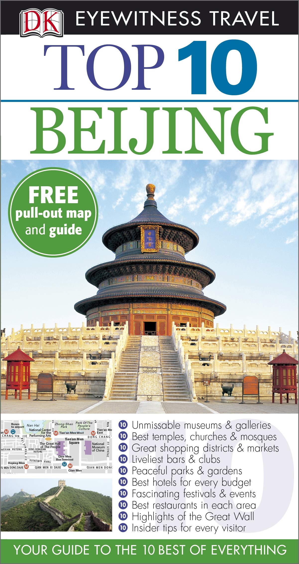 DK Eyewitness Top 10 Travel Guide: Beijing: Eyewitness Travel Guide 2013 Leisure, Home & Garden