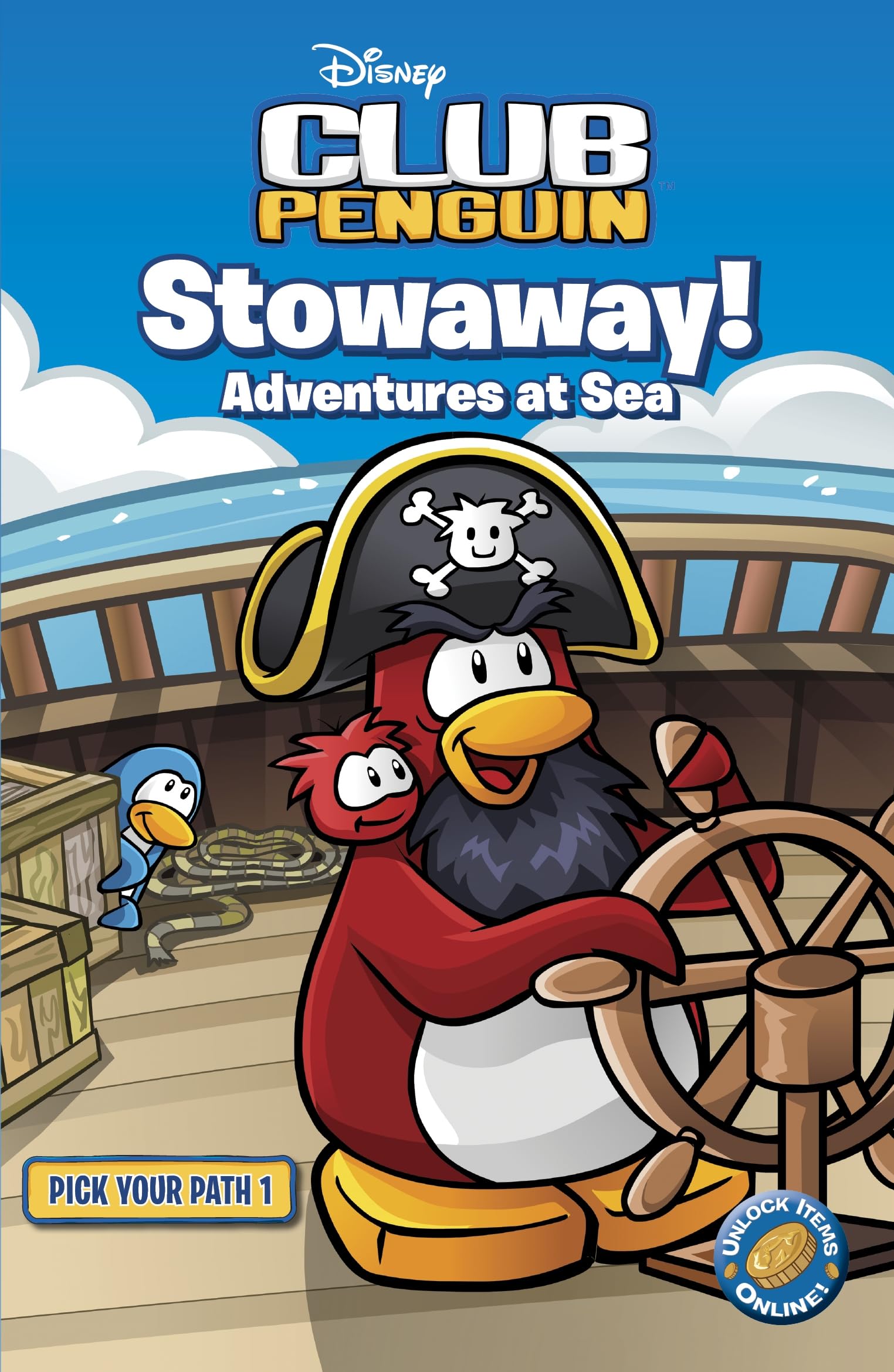 Club Penguin Pick Your Path 1: Stowaway! Adventures at Sea Novels & Short Stories