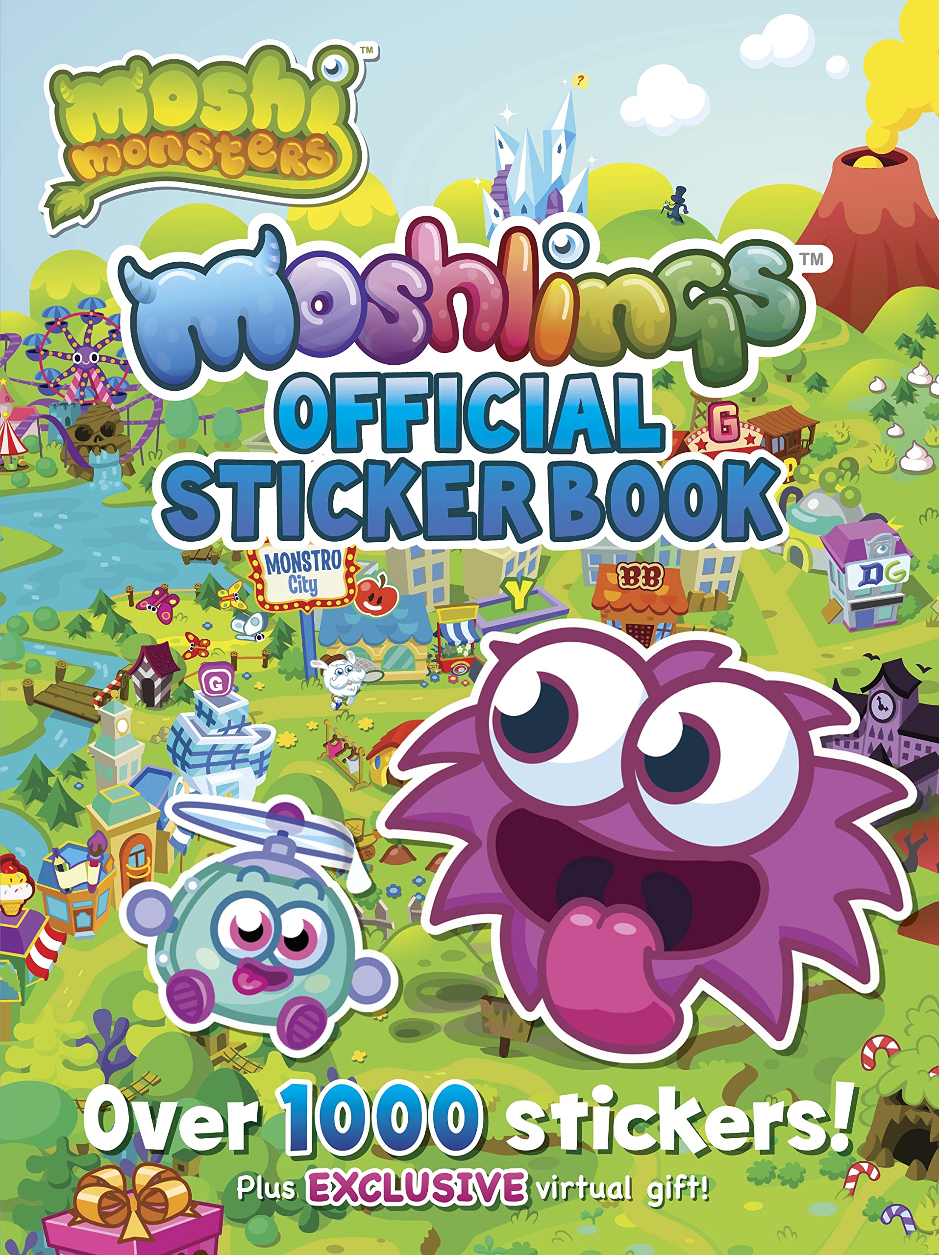 Moshi Monsters Official Moshlings Sticker Book Non-fiction