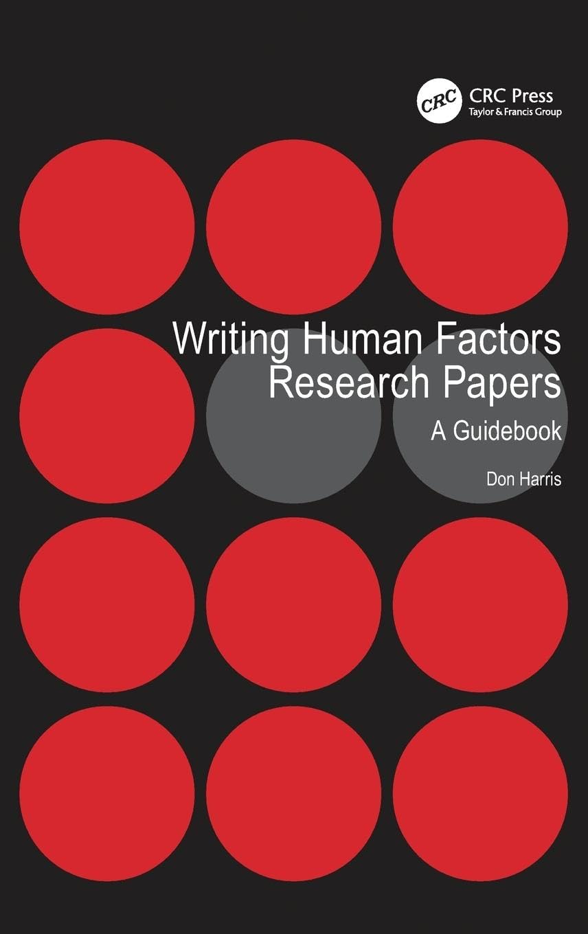 Product Image: Writing Human Factors Research Papers