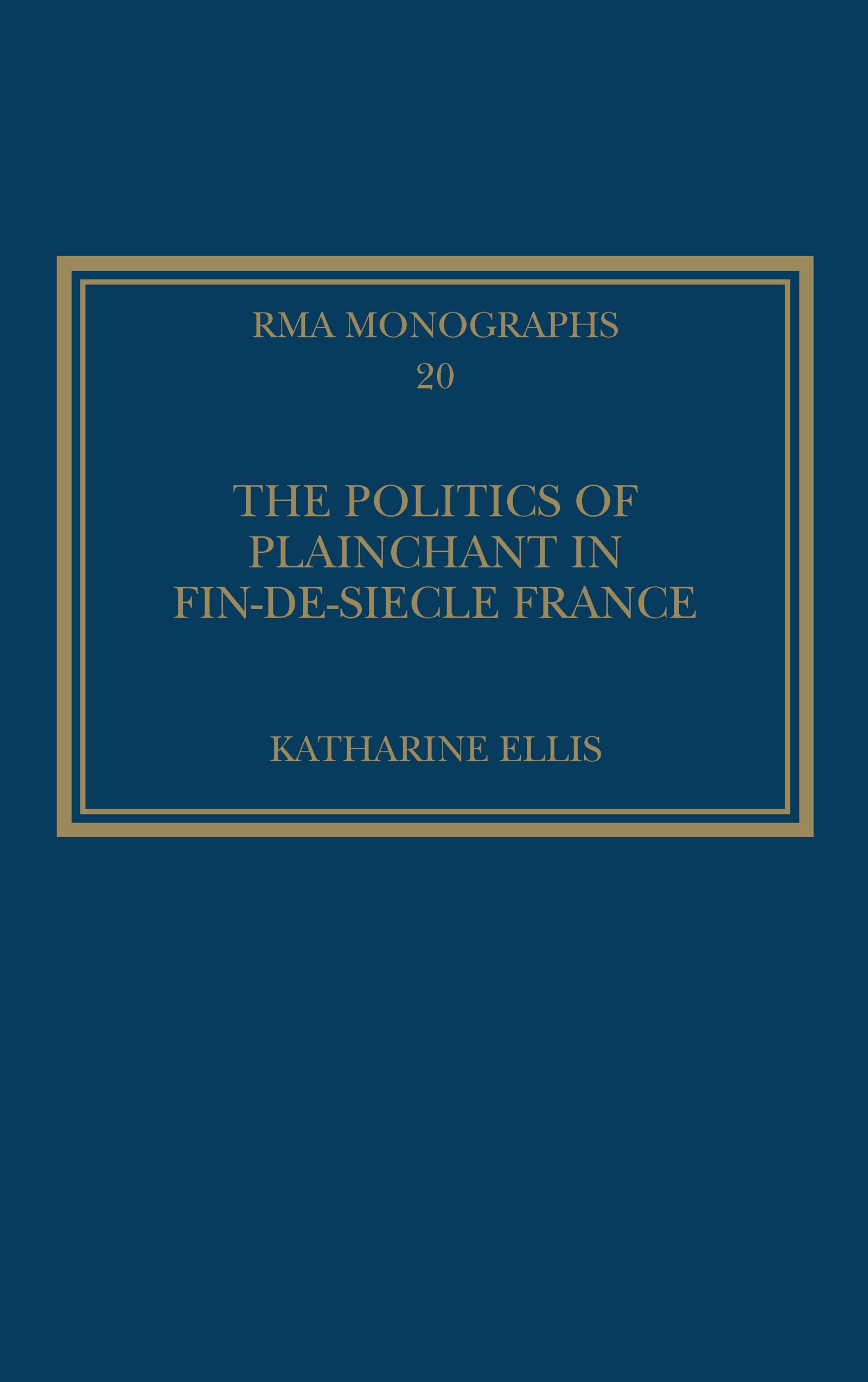The Politics of Plainchant in fin-de-si¿e France Arts & Music