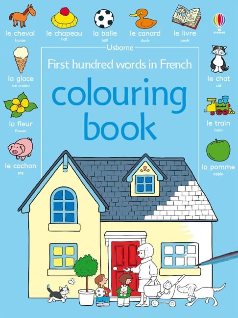First Hundred Words in French Colouring Book Non-fiction