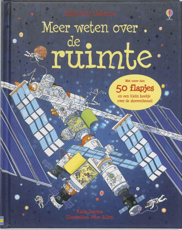 Meer weten over de ruimte: Flap-uitboek book