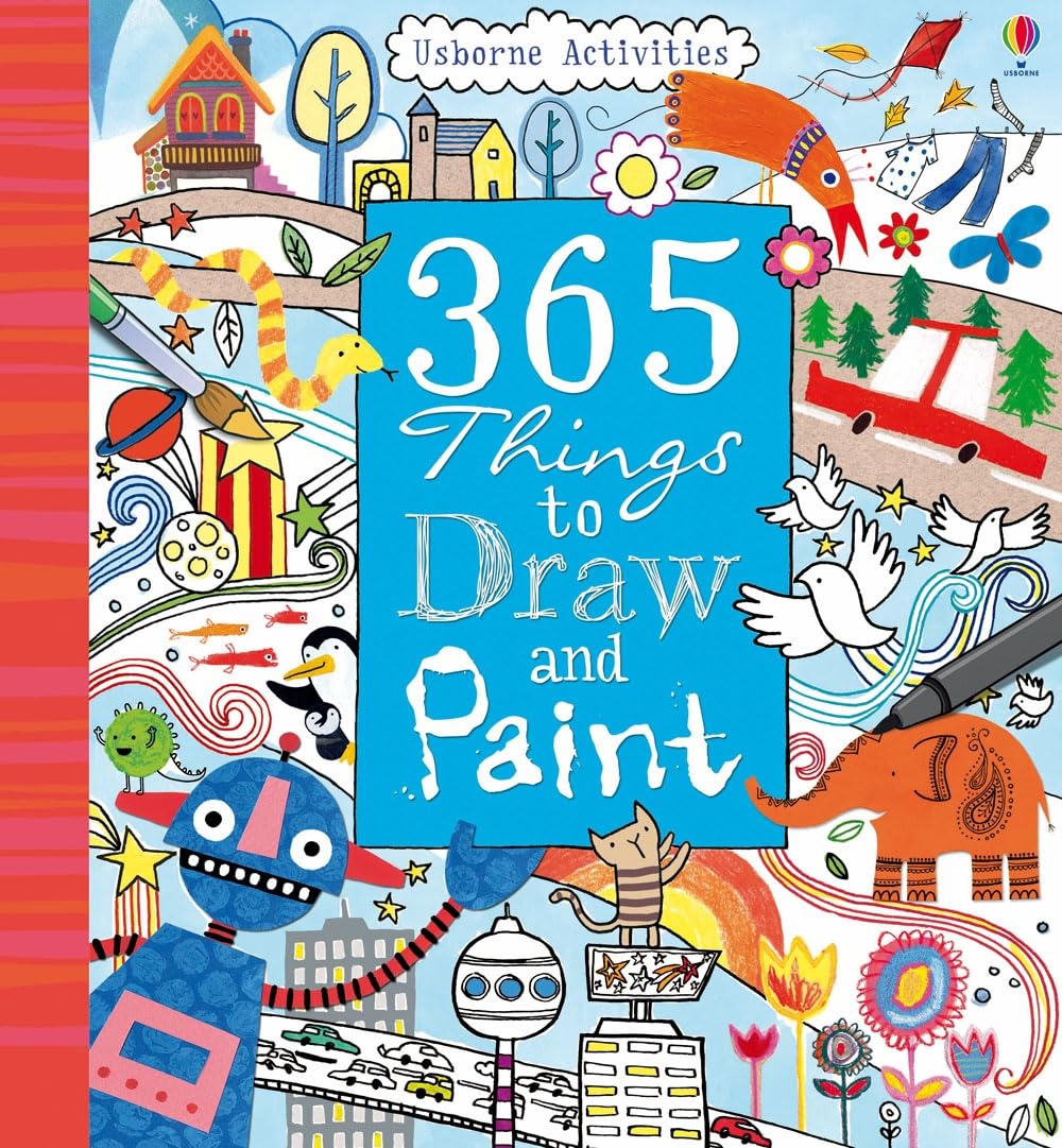 365 things to Draw and Paint: Activity Cards Spiral Bound Edition (Art Ideas) Tiptoi & Games