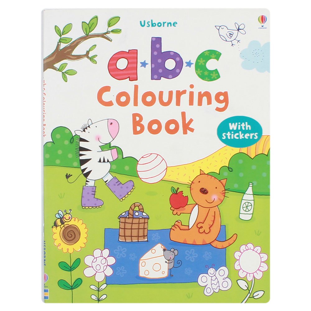 First Colouring Book ABC + Stickers (First Colouring Books) Non-fiction
