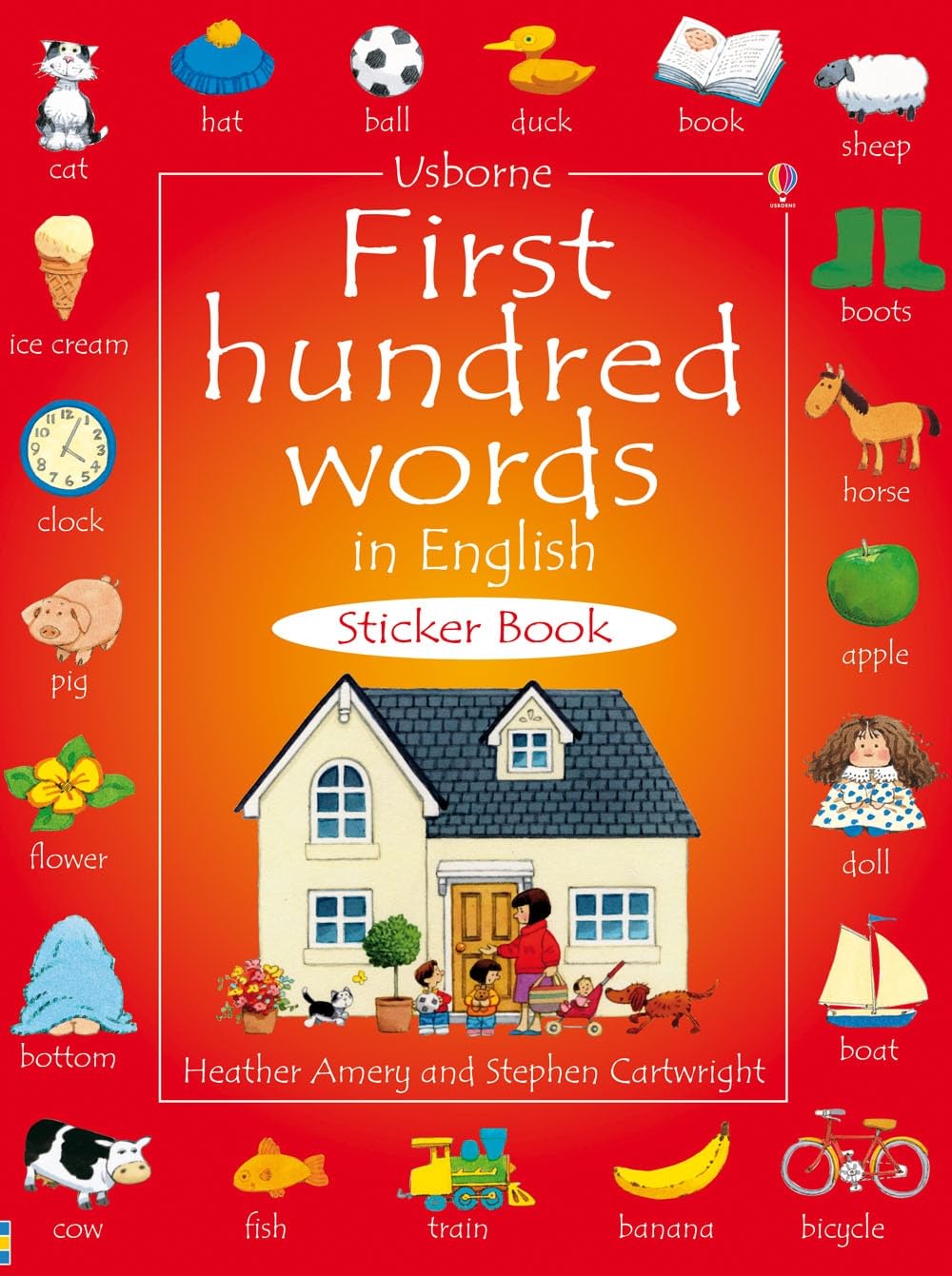 First Hundred Words in English Sticker Book (First Hundred Words Sticker Book) Non-fiction