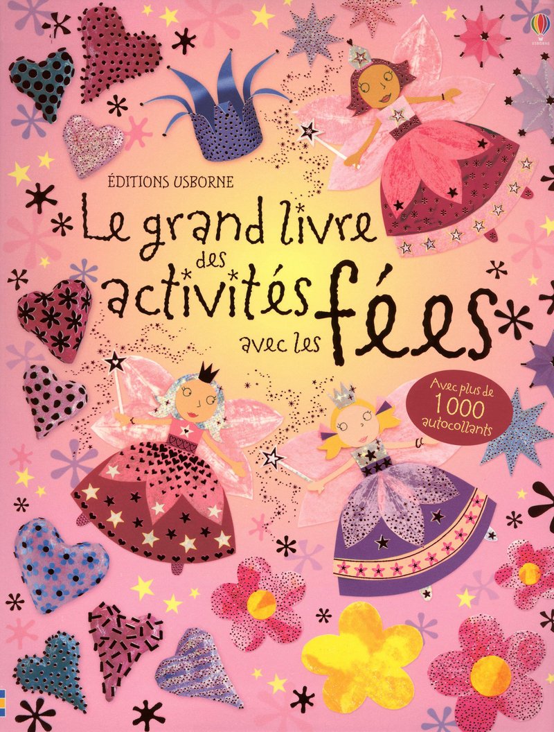 Le grand livre des activités avec les fées Books