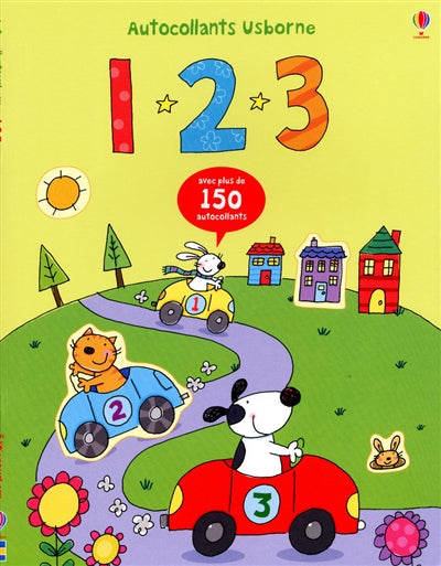 Product Image: 1-2-3 : avec plus de 150 autocollants