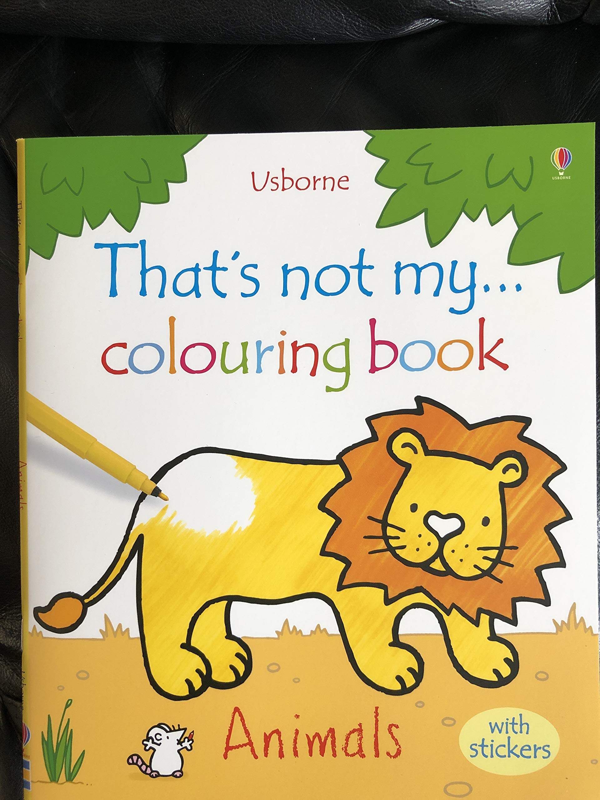 That's Not My ... Colouring Book Animals with Stickers Tiptoi & Games