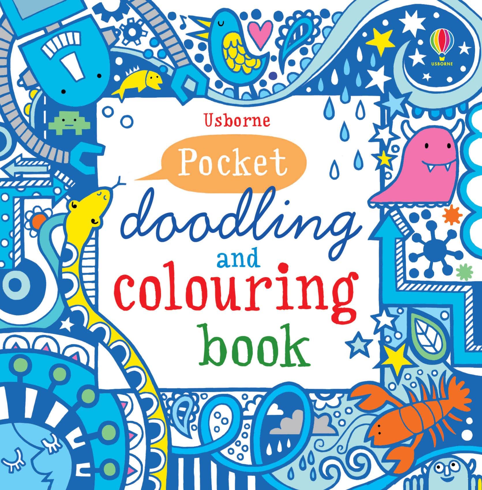 Product Image: Pocket Doodling and Colouring Book Blue