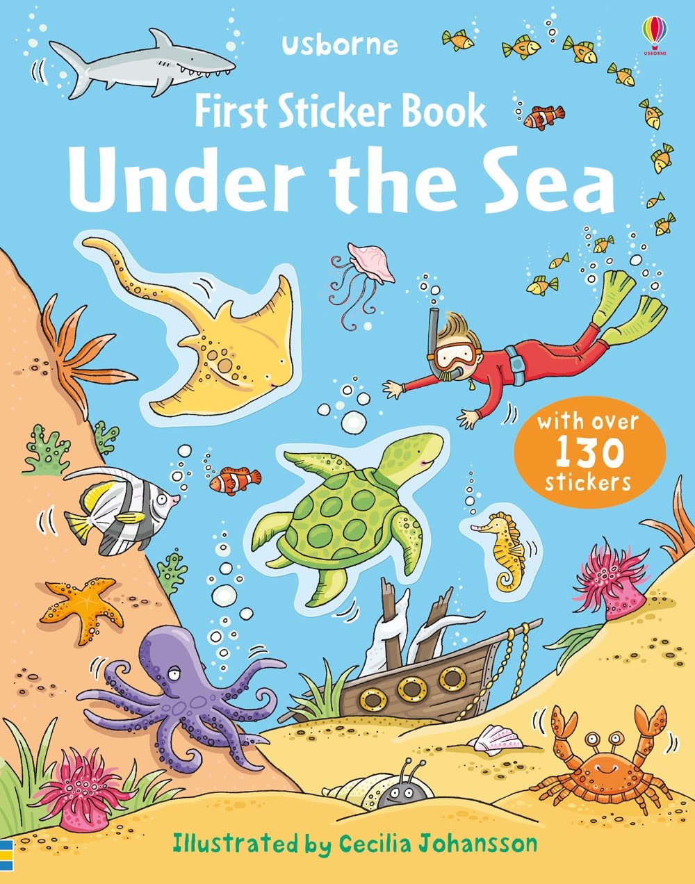 Under the Sea (First Sticker Book) (Usborne First Sticker Books): 1 Tiptoi & Games