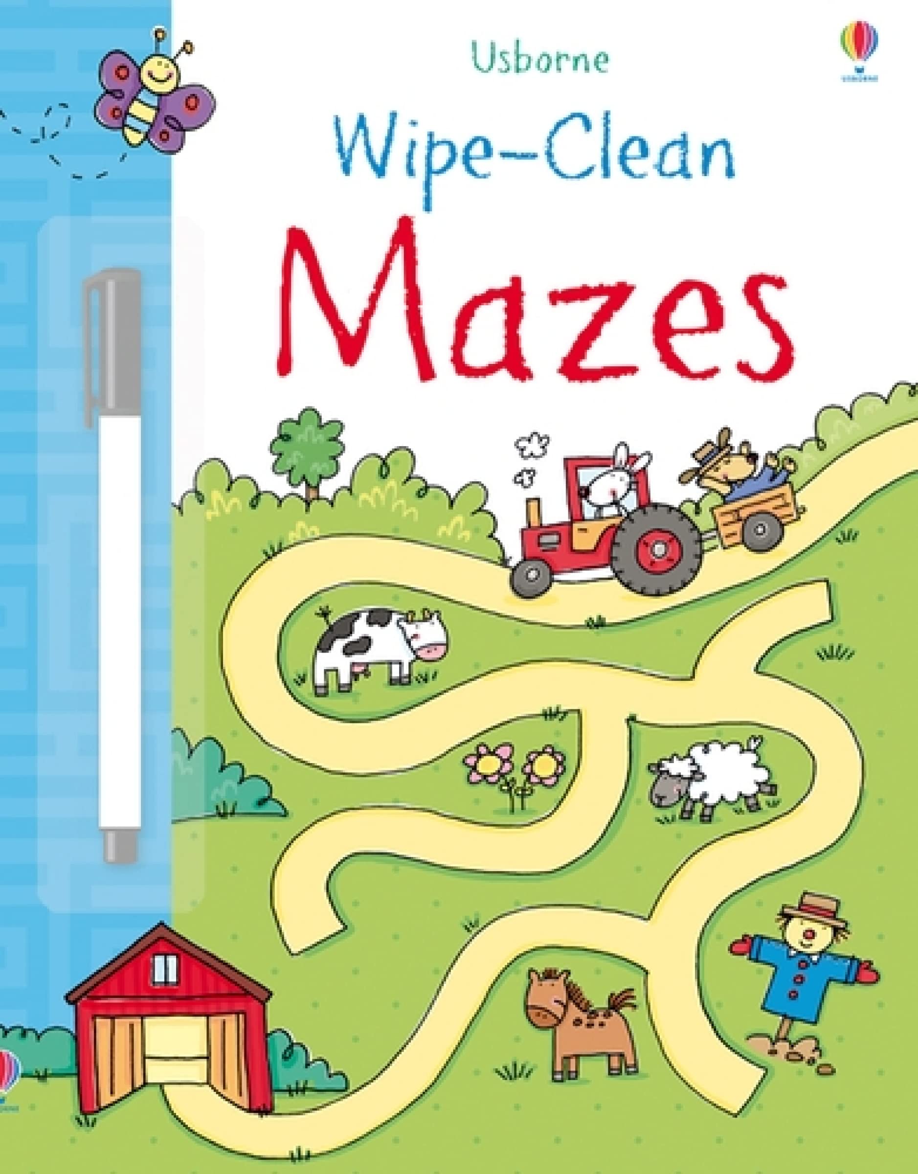 Wipe-Clean Mazes (Usborne Wipe Clean Books) Non-fiction