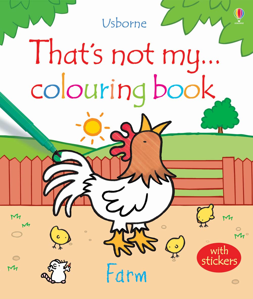 That's not my colouring book Farm book