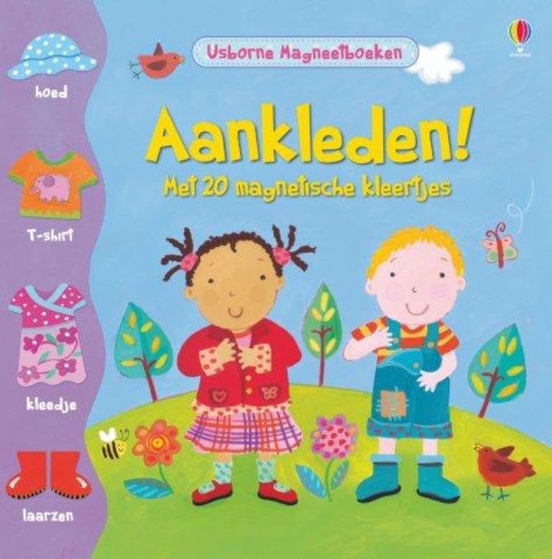 Aankleden! - Magneetboek: Met 20 magnetische kleertjes book