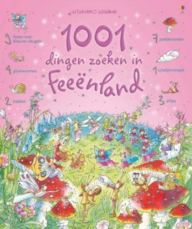 1001 dingen zoeken in feeënland book