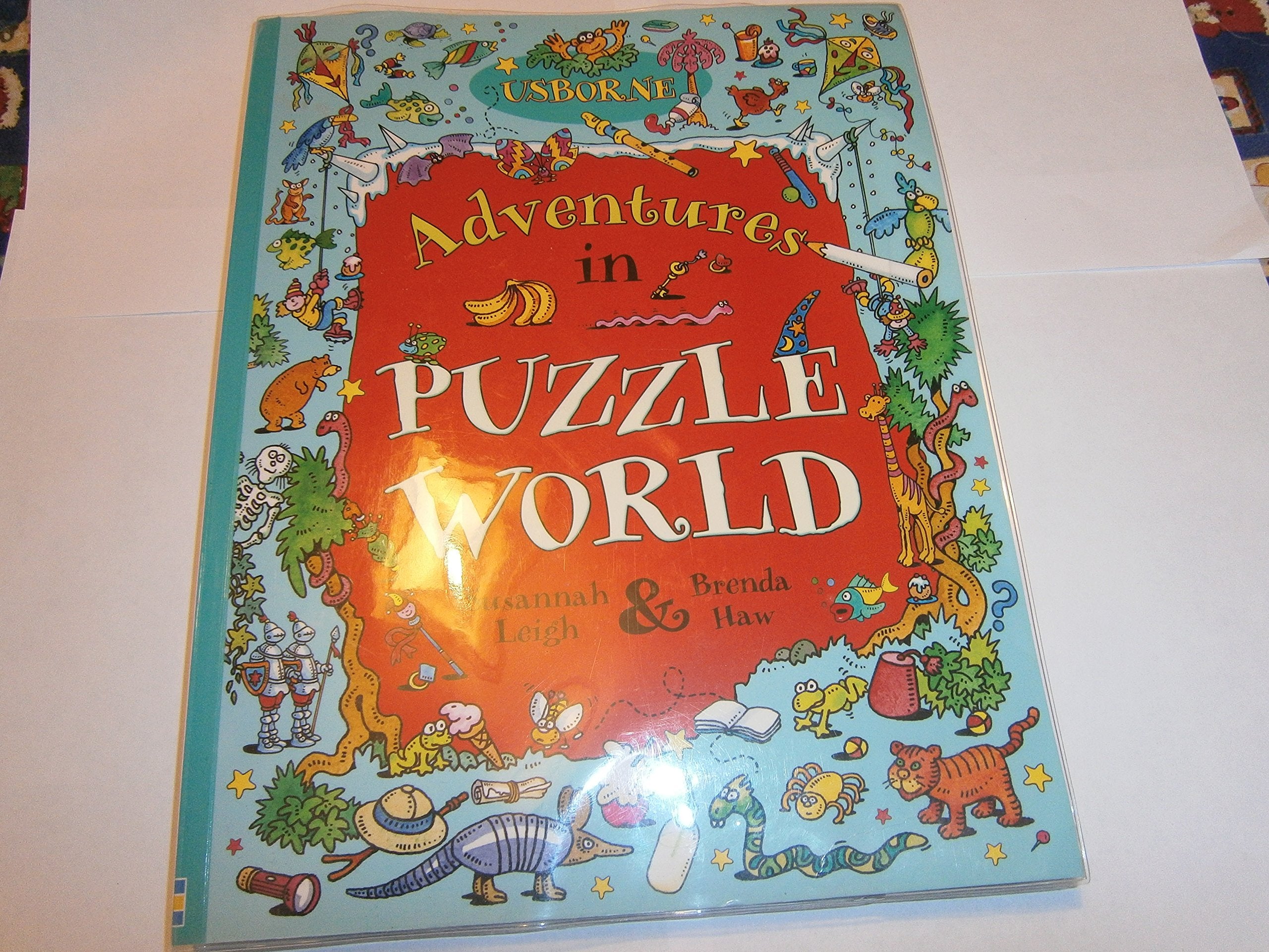 Usborne Adventures in Puzzle World Books