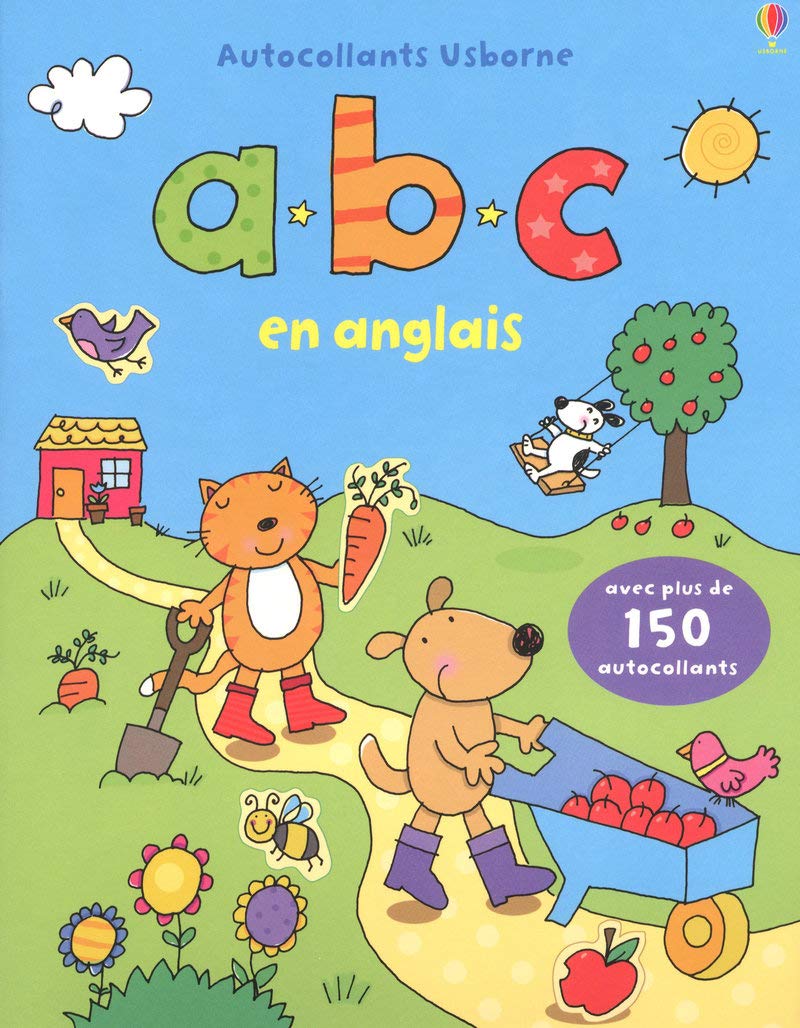 ABC EN ANGLAIS - AUTOCOLLANTS USBORNE Books