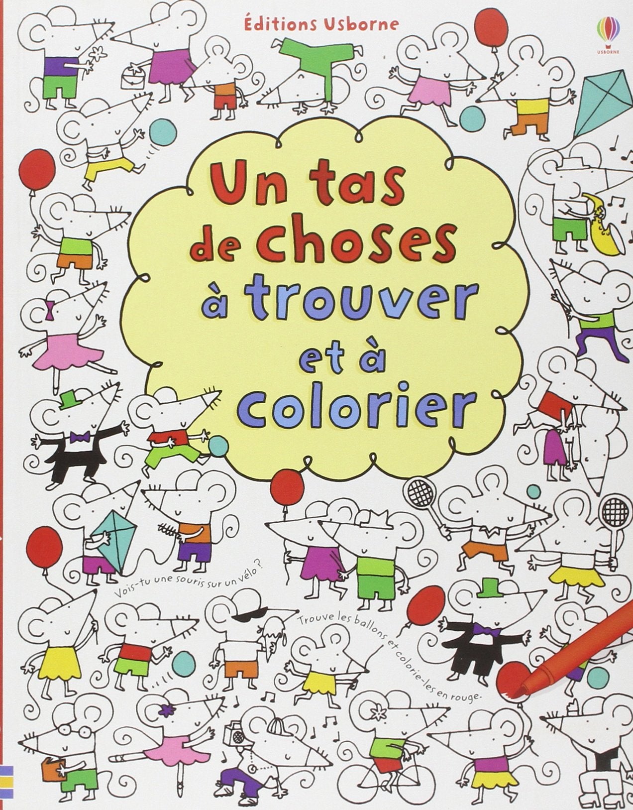Un tas de choses à trouver et colorier Books