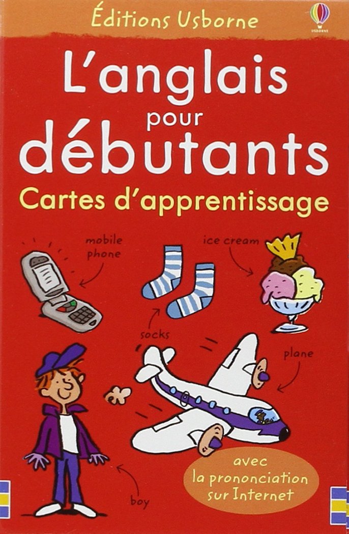 L'anglais pour débutants - Cartes d'apprentissage Foreign Languages ​​& Dictionaries