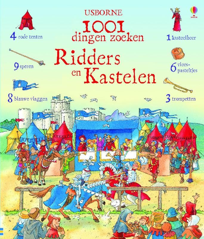 1001 dingen zoeken: ridders en kastelen book