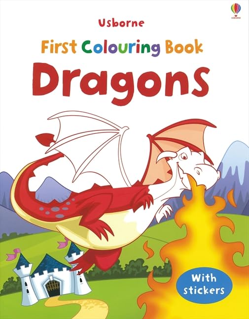 First Colouring Book Dragons (First Colouring Books) Tiptoi & Games
