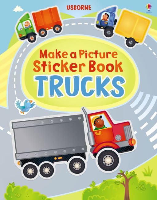 Make a Picture Sticker Book Trucks Tiptoi & Games