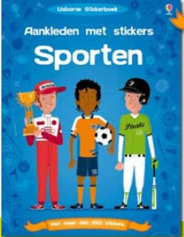 Sporten - Aankleden met stickers Books