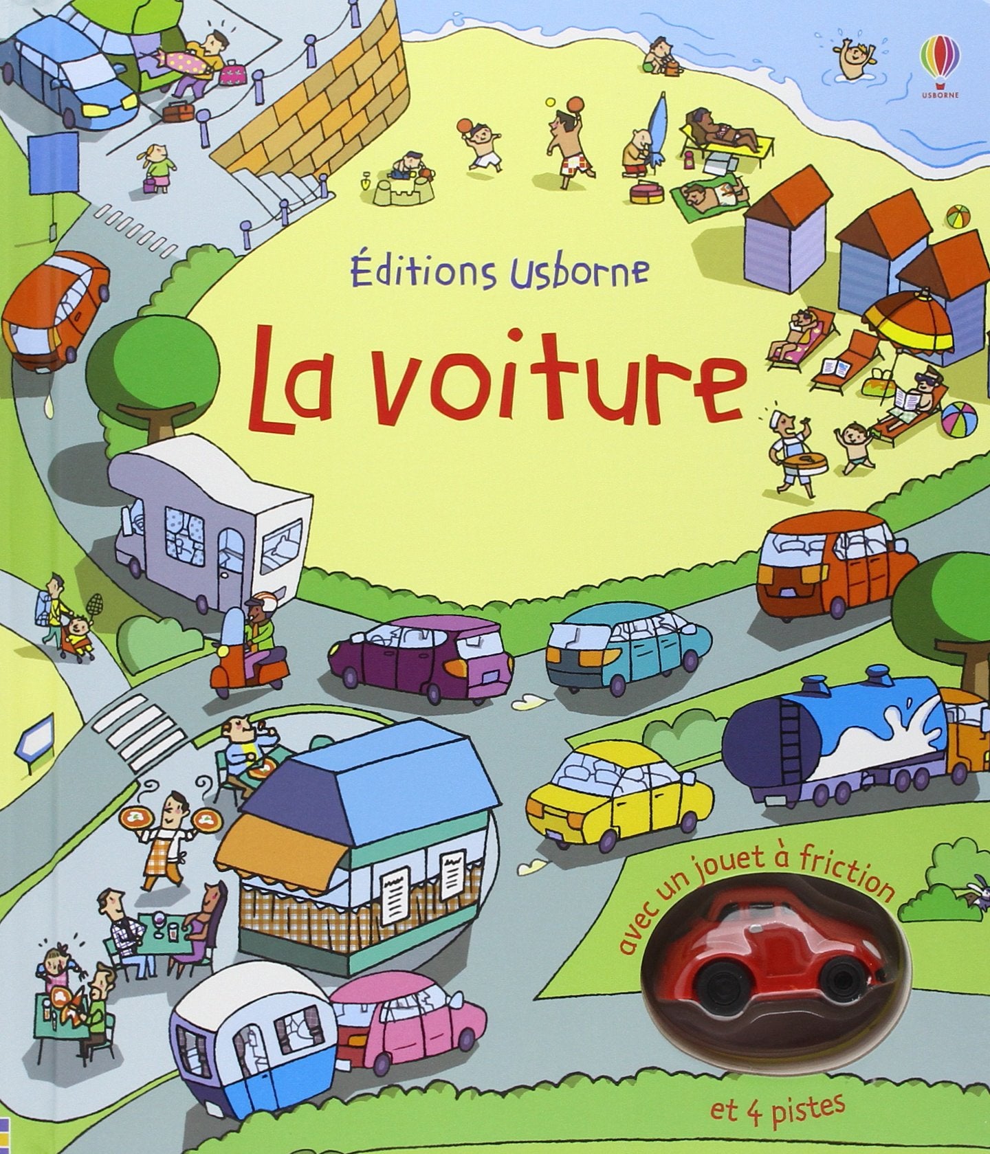 La voiture avec jouet à friction book