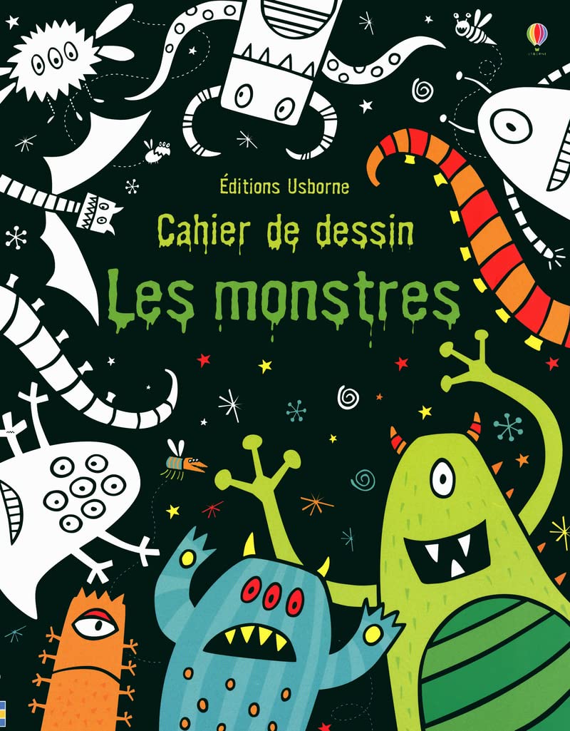 Cahiers de dessin : Les monstres: Cahier de dessin Hobbies & Crafts