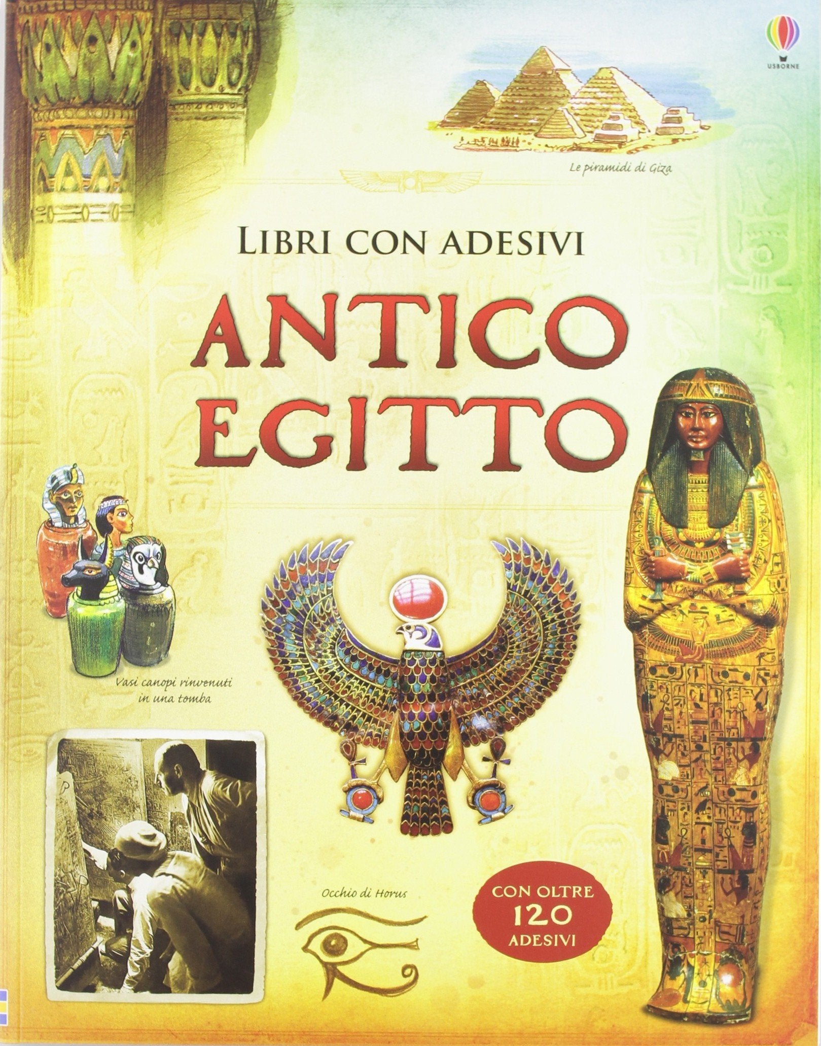 Antico Egitto. Con adesivi. Ediz. illustrata (Libri stickers) Non-fiction
