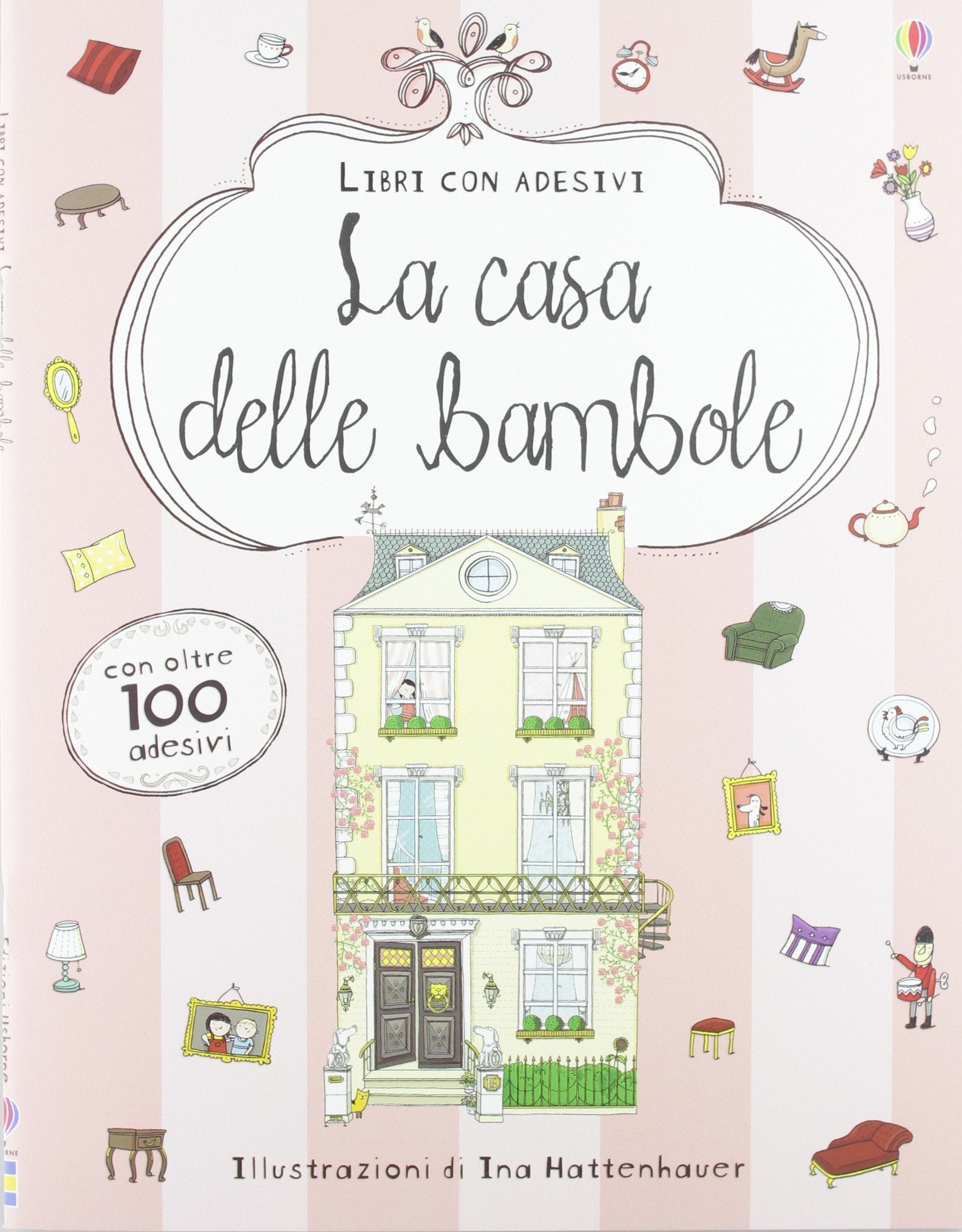 La casa delle bambole. Con adesivi. Ediz. illustrata book