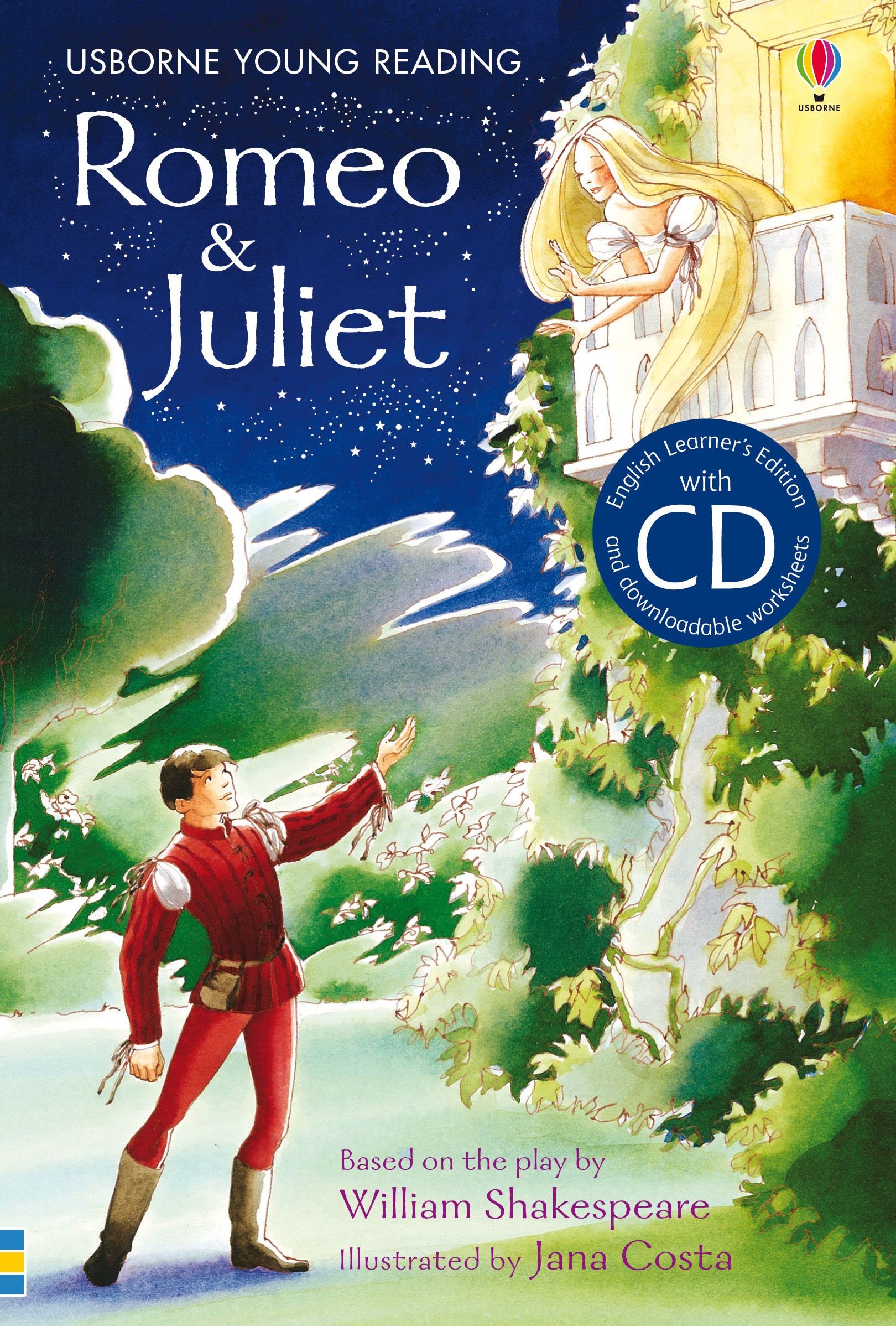 Romeo & Juliet: Usborne English-Upper Intermediate (Young Reading CD Packs) (Young Reading Series 2) Professional & Reference Books