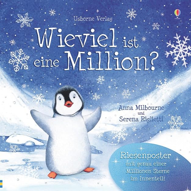 Wie viel ist eine Million?: Riesenposter mit genau einer Millionen Sterne im Innenteil Children's books