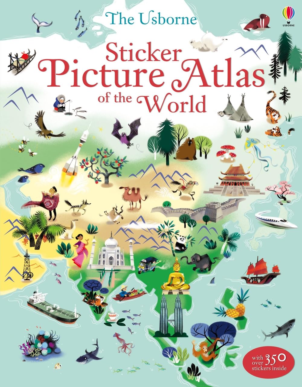Sticker Picture Atlas of the World Tiptoi & Games