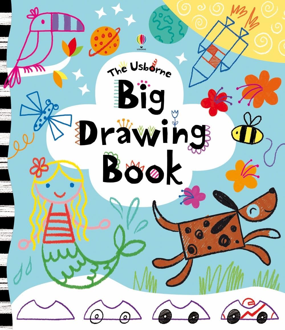 Big Drawing Book (Usborne Drawing, Doodling and Colouring) Non-fiction