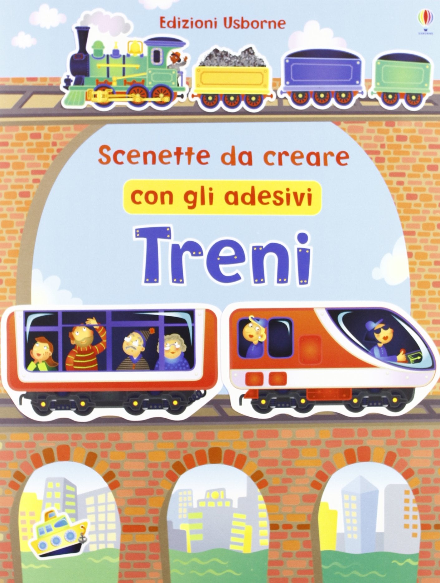 Treni. Scenette da creare con gli adesivi Tiptoi & Games