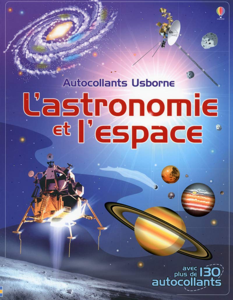 L'astronomie et l'espace - Autocollants Usborne book