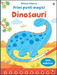 Dinosauri. Primi punti magici. Con adesivi. Ediz. illustrata book