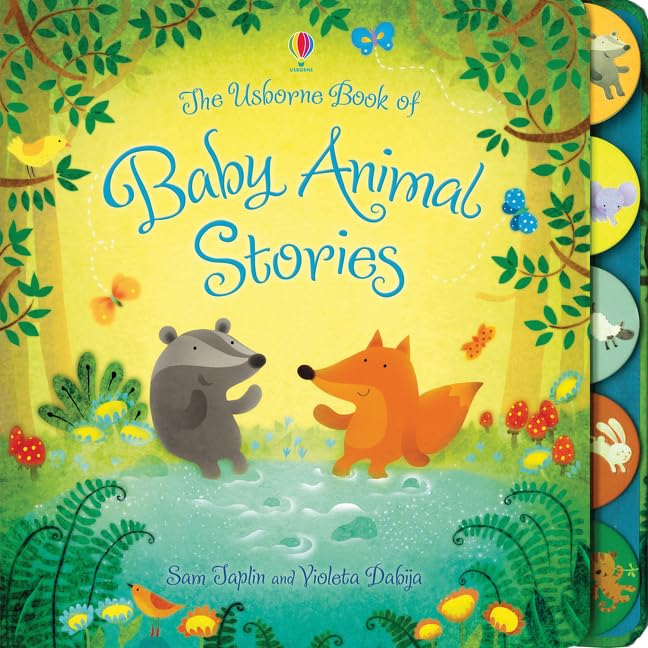 The Usborne Book of Baby Animal Stories (Baby Board Books) Tiptoi & Games