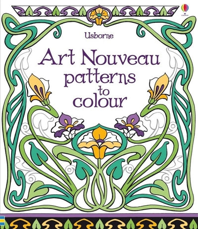 Product Image: Art nouveau patterns to colour
