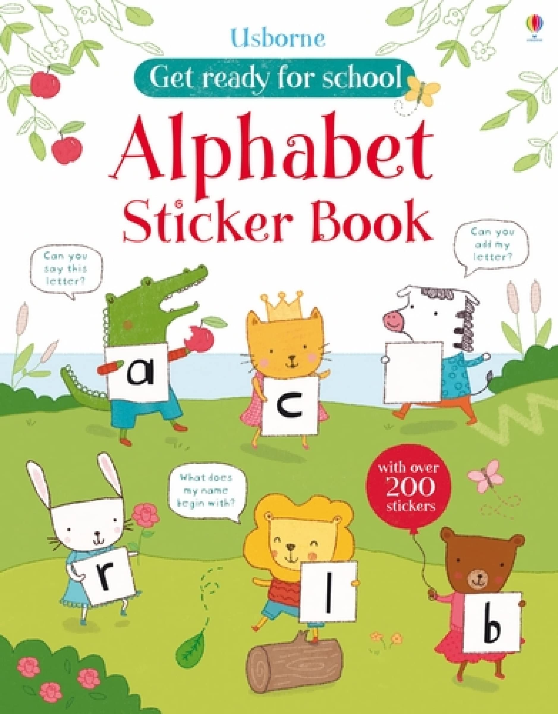 Alphabet Sticker Book (Get Ready for School Sticker Books): 1 book