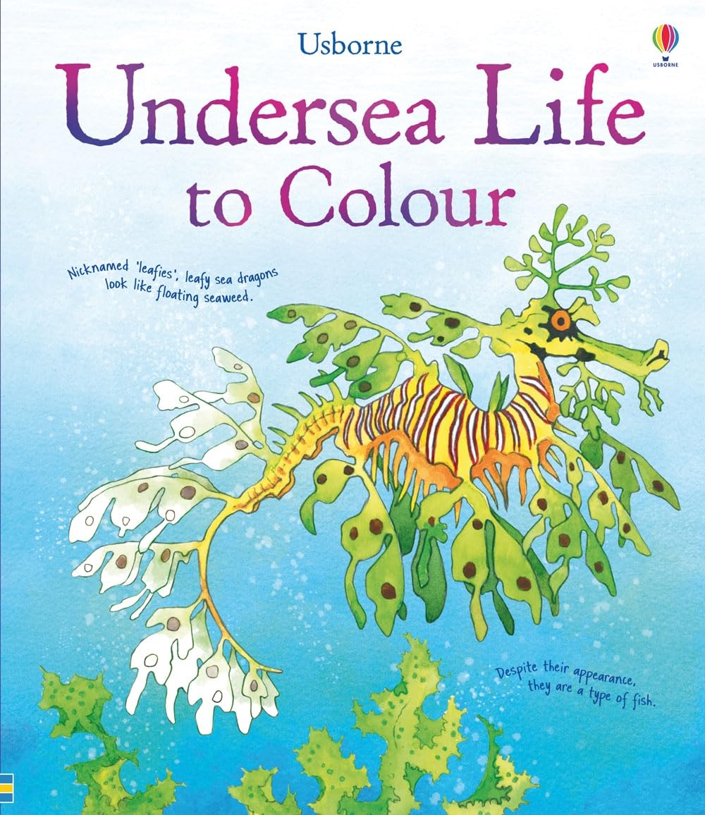 Undersea Life to Colour (Colouring Books) Tiptoi & Games