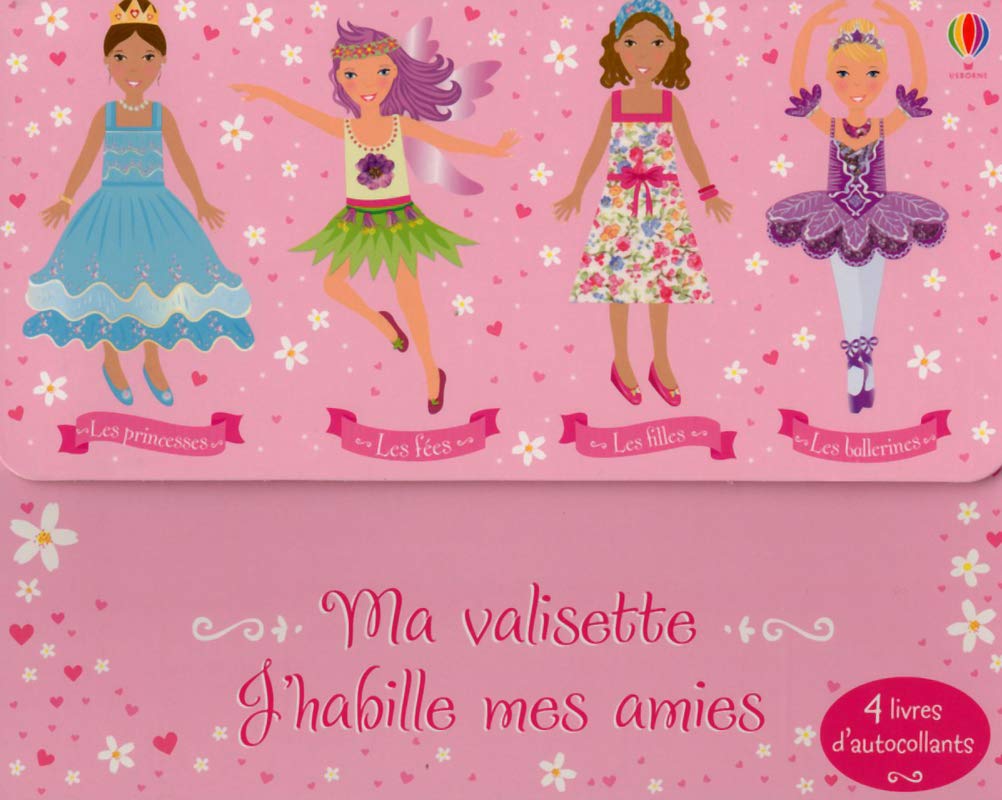 Ma valisette J'habille mes amies 1: Coffret en 4 volumes : J'habille mes amis les princesses ; J'habille mes amis les fées ; J'habille mes amis les filles ; J'habille mes amis les ballerines Hobbies & Crafts