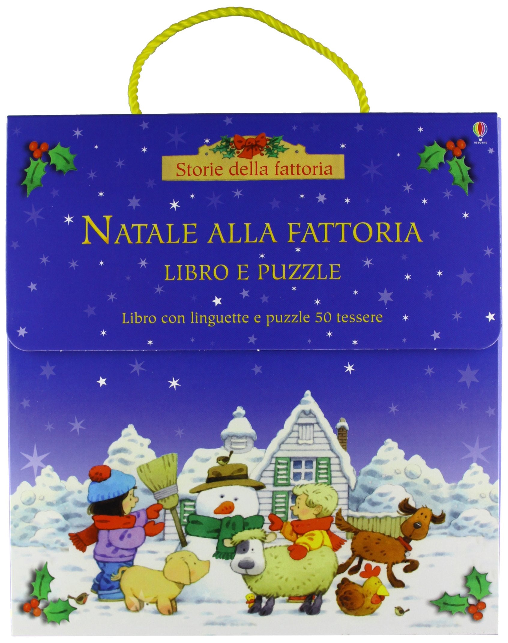 Natale alla fattoria. Libro puzzle. Ediz. illustrata book