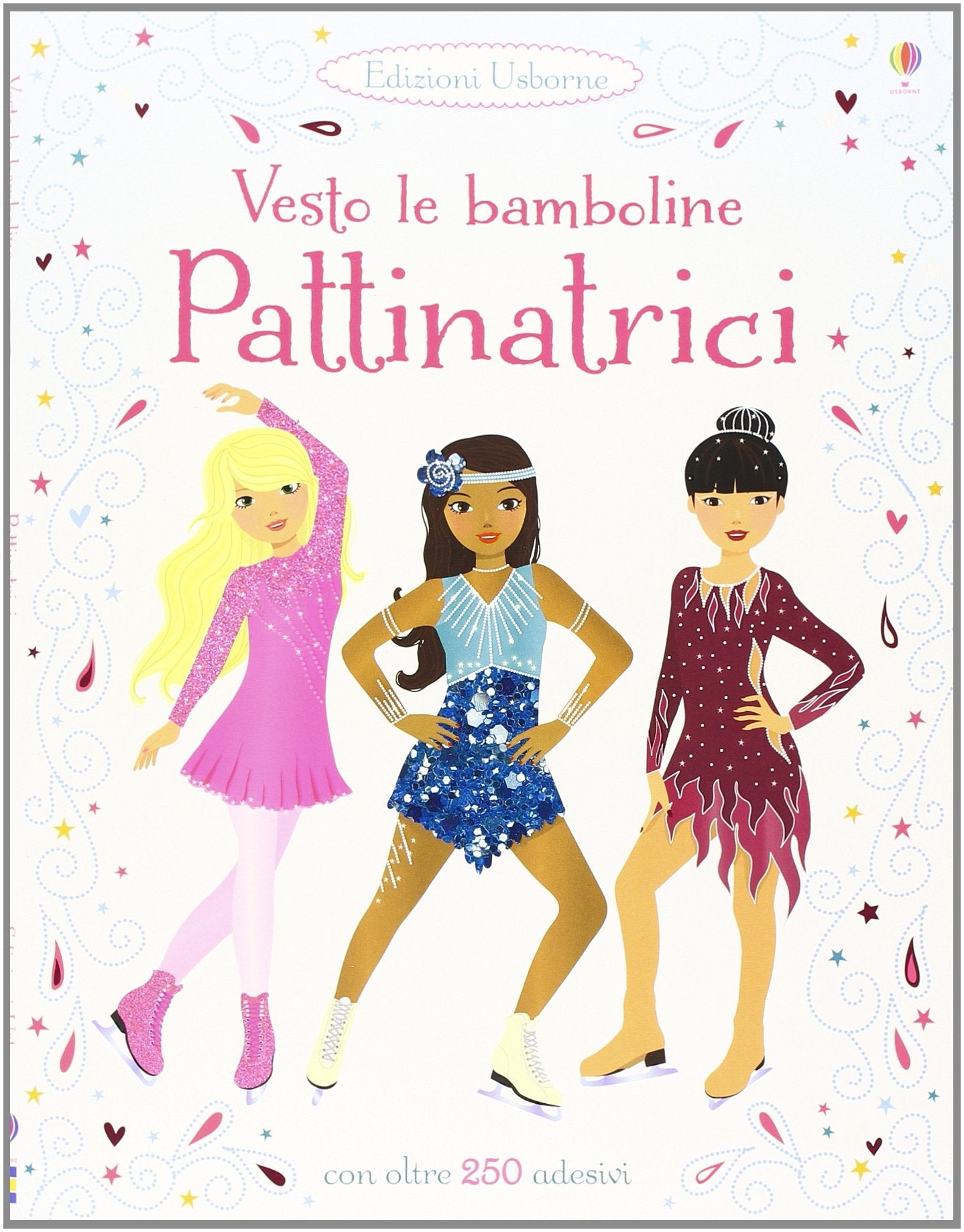 Pattinatrici. Vesto le bamboline. Con adesivi Non-fiction
