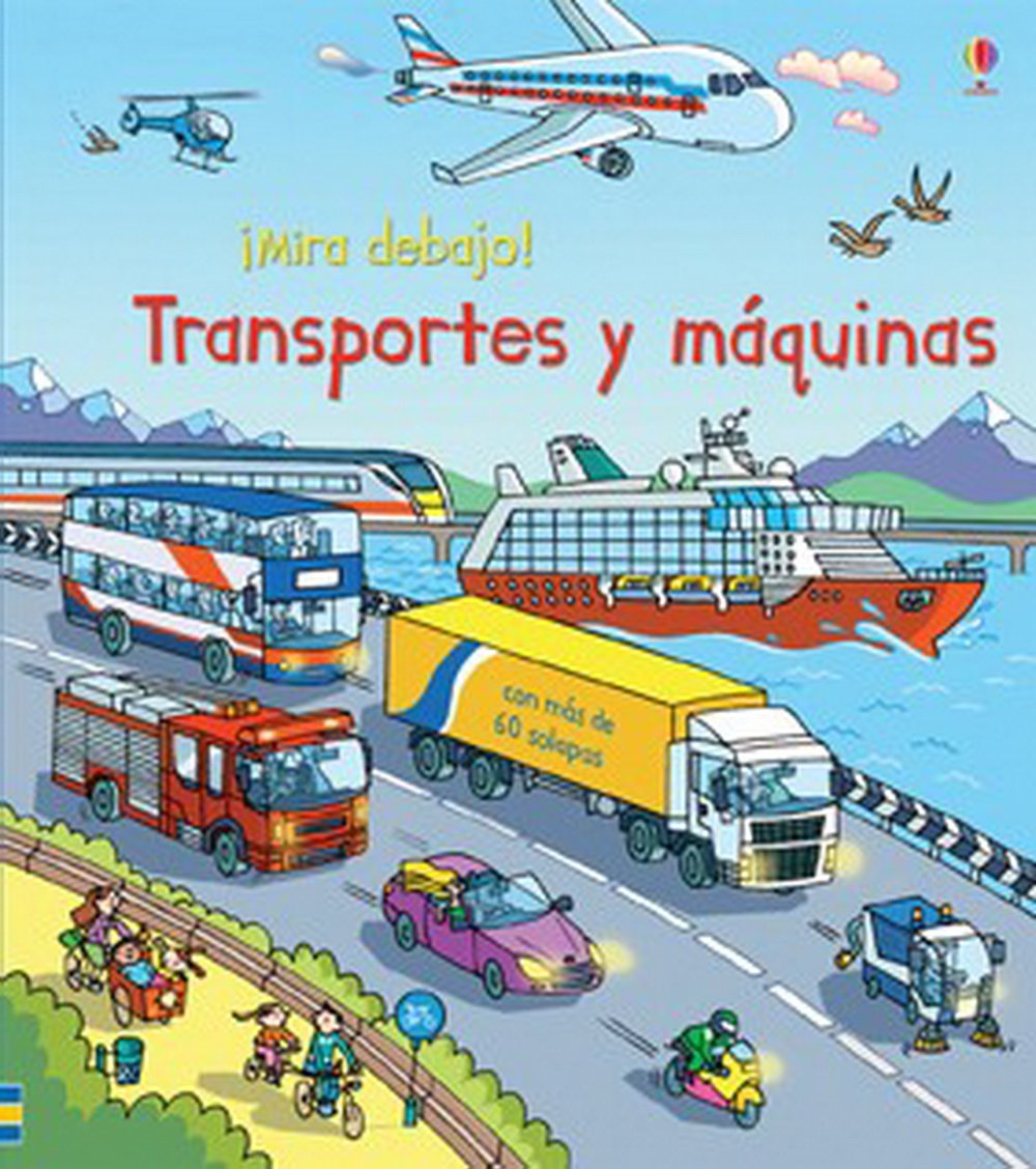 Mira debajo! - Transportes y maquinas book