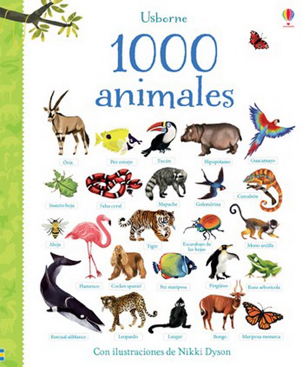 1000 ANIMALES Books