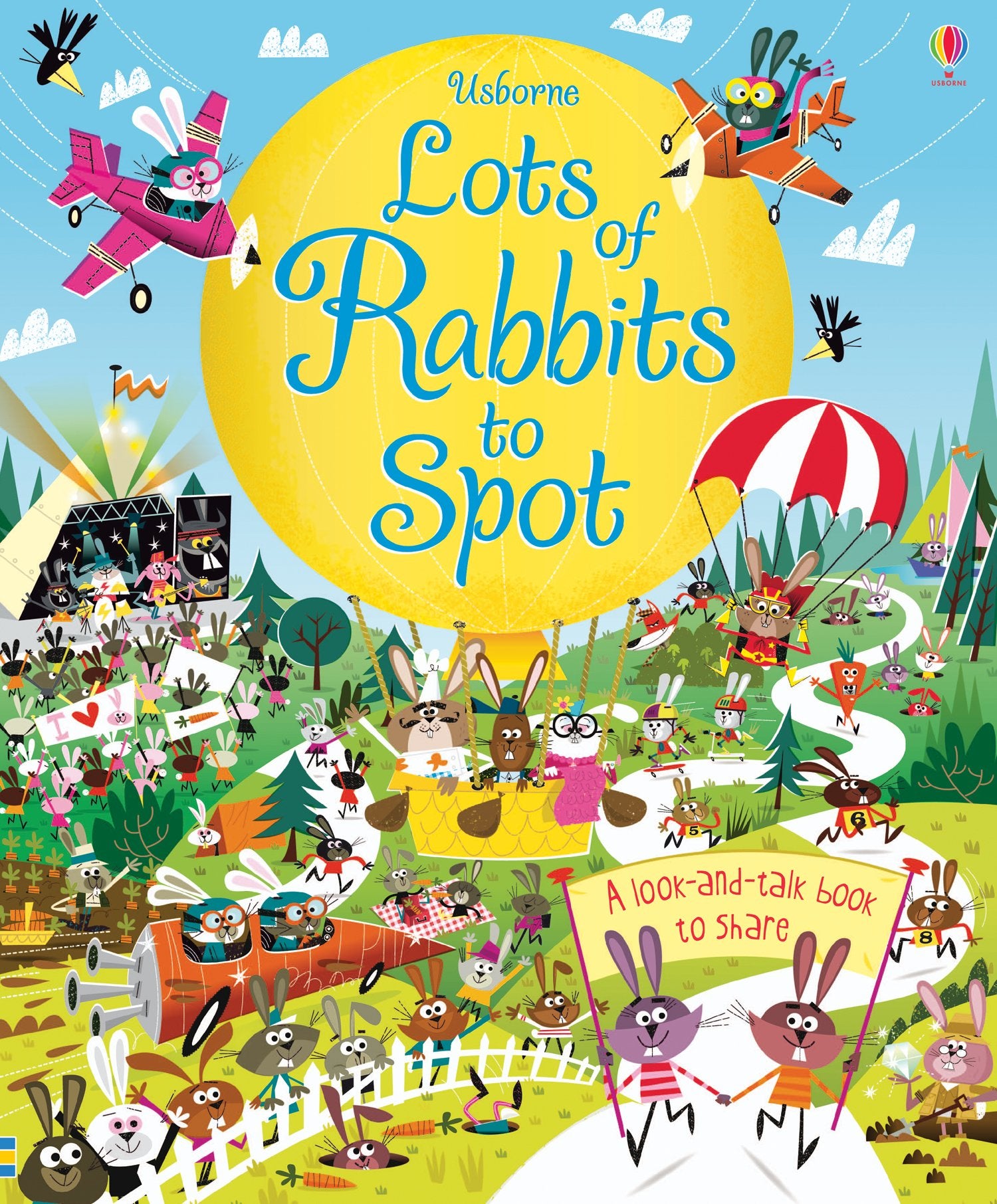 Lots of Rabbits to Spot book