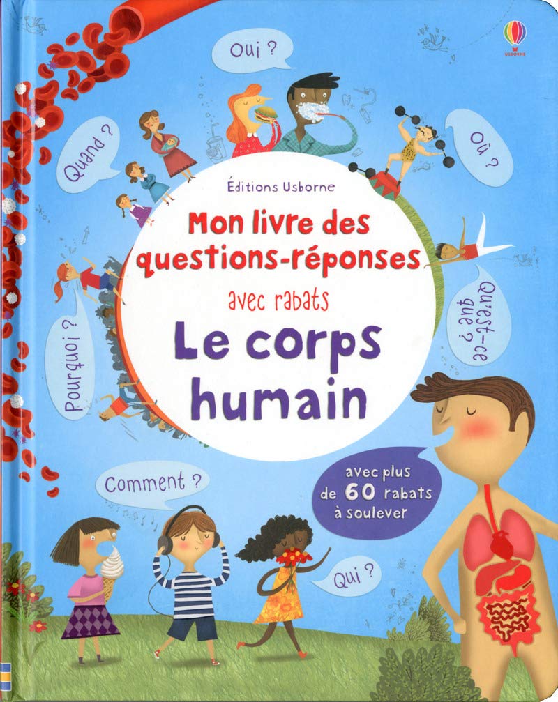 Le corps humain - Mon livre des questions-réponses Study Guides